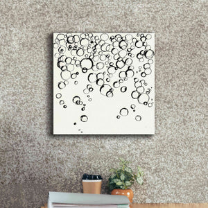 'Bubbles III' by Chris Paschke, Giclee Canvas Wall Art,18 x 18