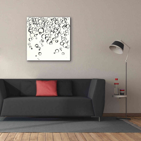 Image of 'Bubbles III' by Chris Paschke, Giclee Canvas Wall Art,37 x 37