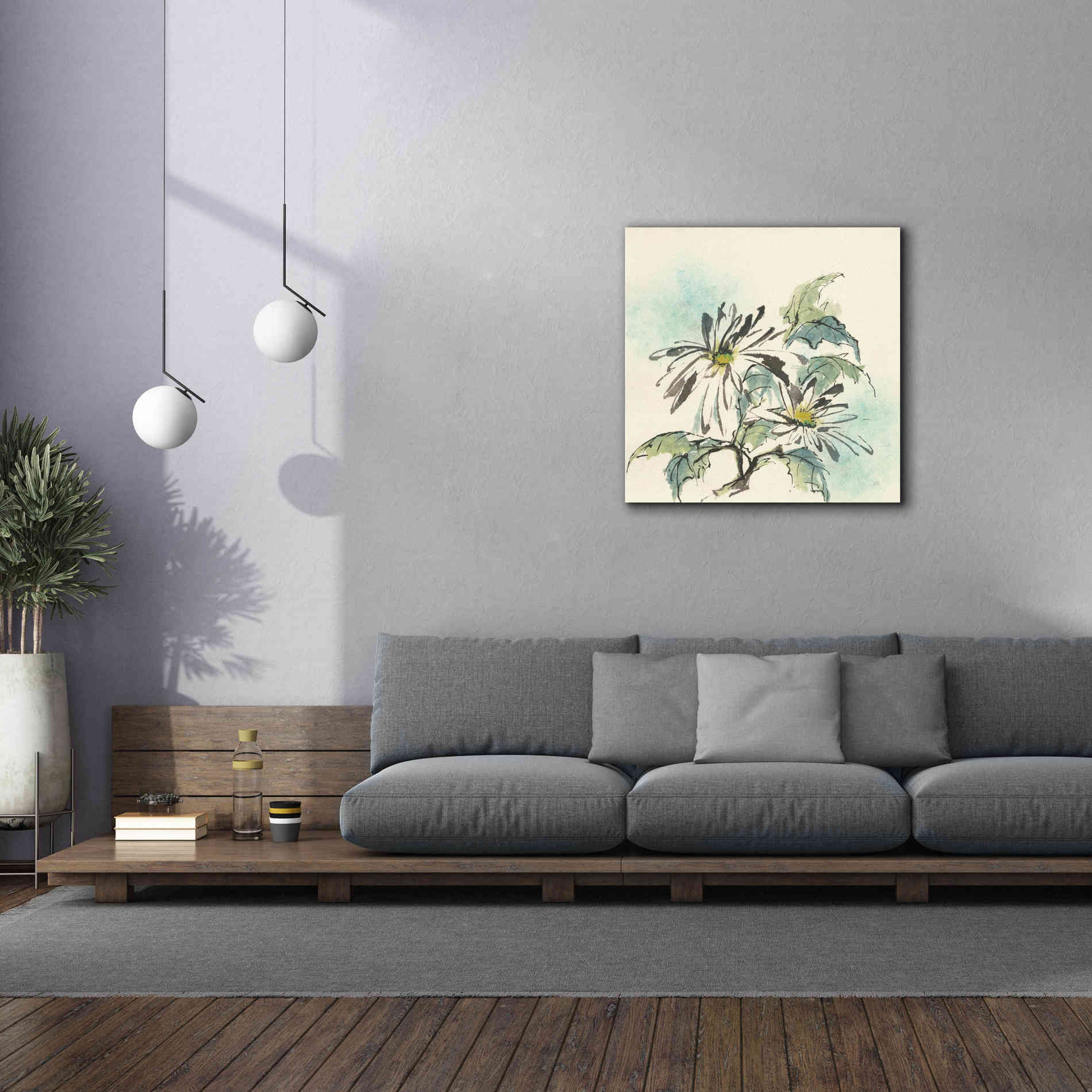 'Snowmum IV' by Chris Paschke, Giclee Canvas Wall Art,37 x 37