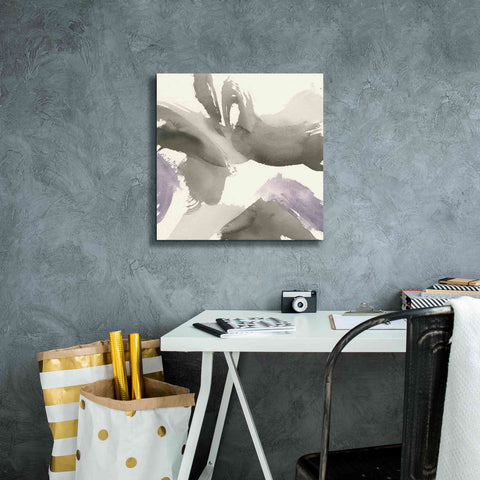 Image of 'Amethyst Gesture I' by Chris Paschke, Giclee Canvas Wall Art,18 x 18
