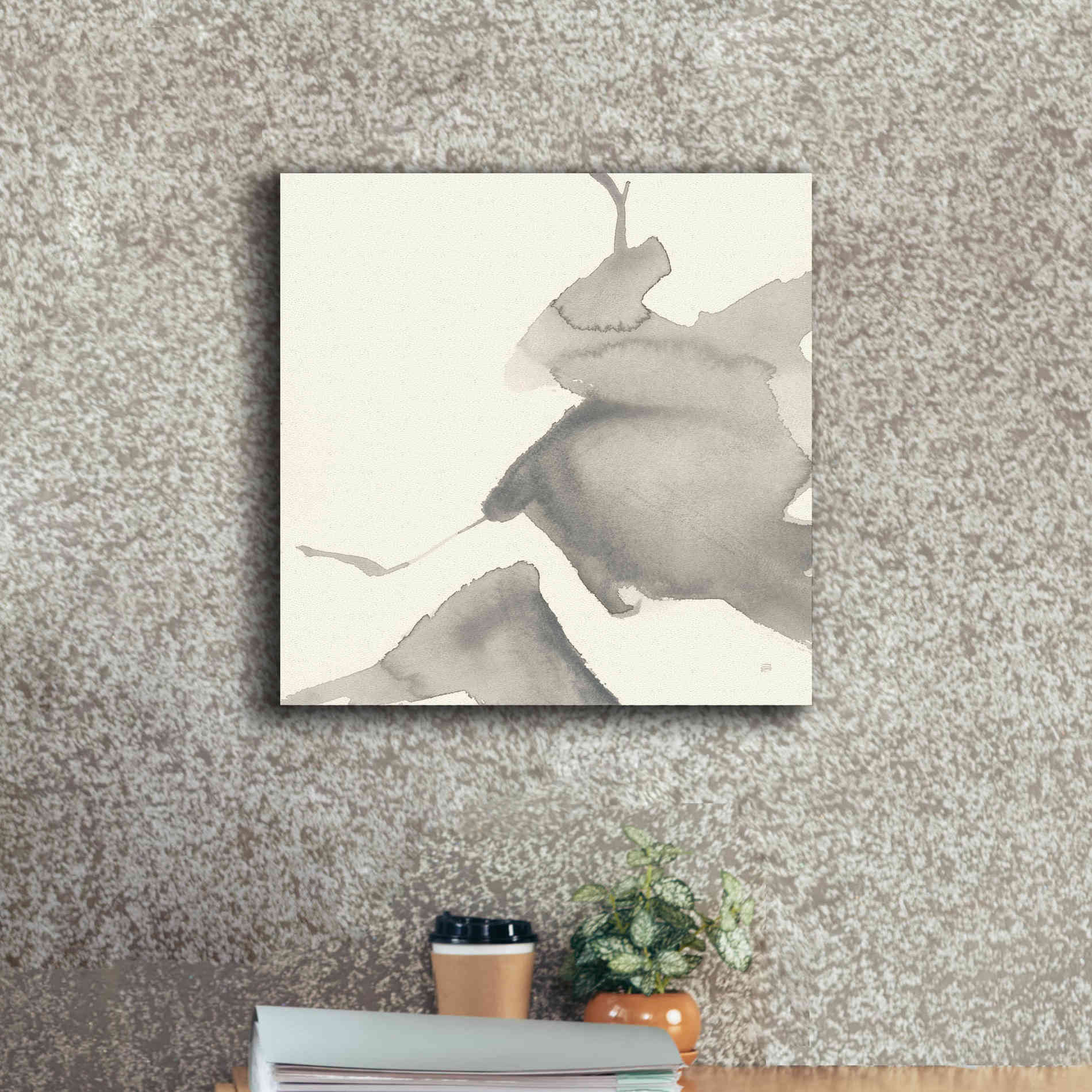 'Gesture III' by Chris Paschke, Giclee Canvas Wall Art,18 x 18