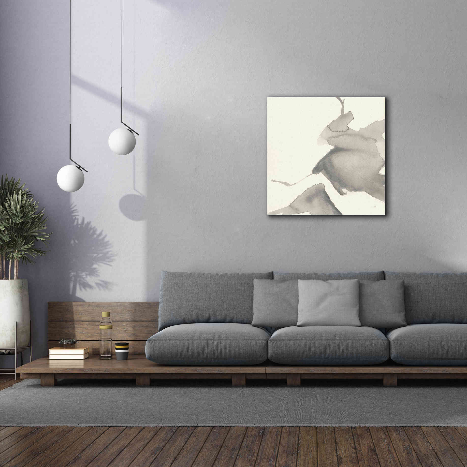 'Gesture III' by Chris Paschke, Giclee Canvas Wall Art,37 x 37