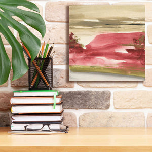 'Red Rock I' by Chris Paschke, Giclee Canvas Wall Art,12 x 12