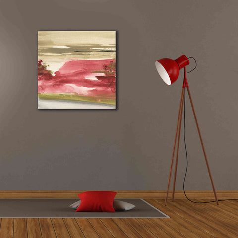 Image of 'Red Rock I' by Chris Paschke, Giclee Canvas Wall Art,26 x 26