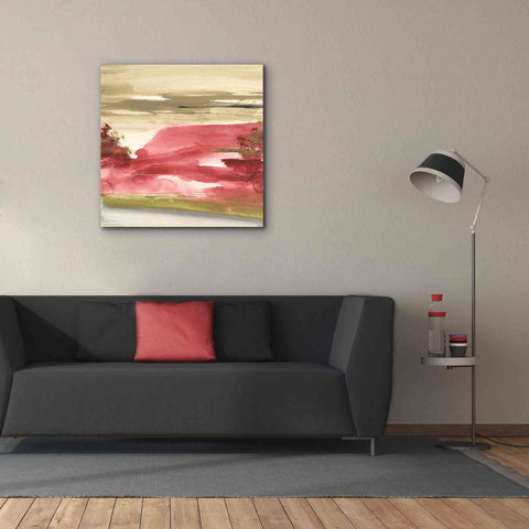 Image of 'Red Rock I' by Chris Paschke, Giclee Canvas Wall Art,37 x 37