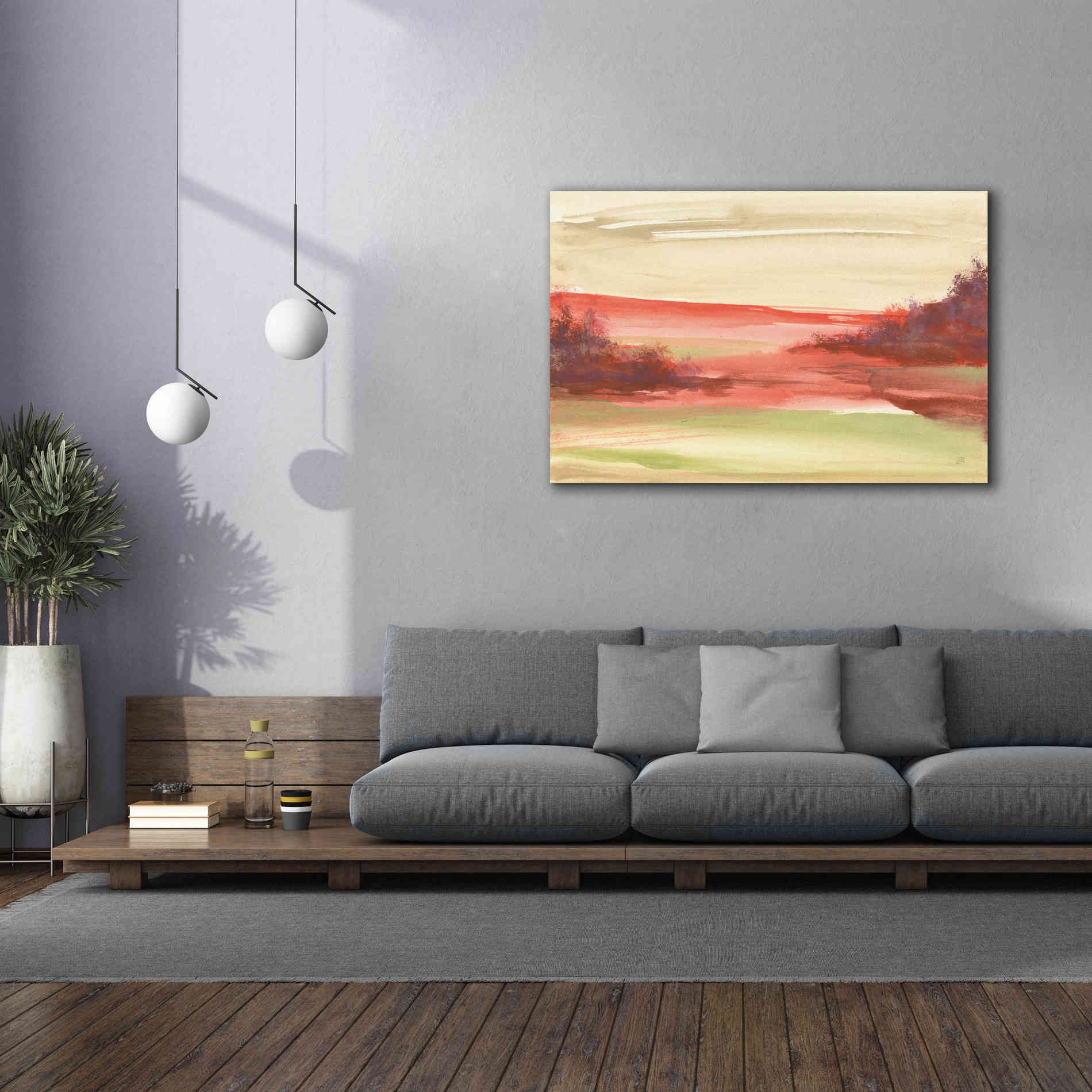 'Red Rock IV' by Chris Paschke, Giclee Canvas Wall Art,60 x 40