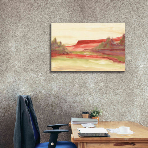 Image of 'Red Rock V' by Chris Paschke, Giclee Canvas Wall Art,40 x 26