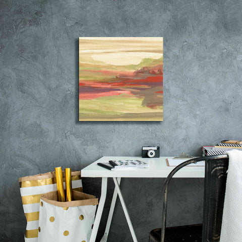 Image of 'Distant Fields' by Chris Paschke, Giclee Canvas Wall Art,18 x 18