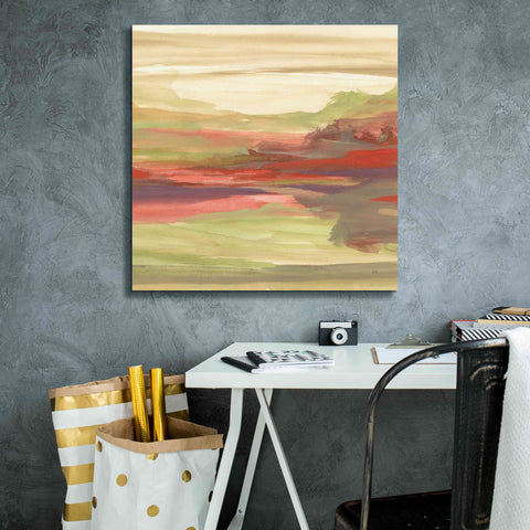 Image of 'Distant Fields' by Chris Paschke, Giclee Canvas Wall Art,26 x 26