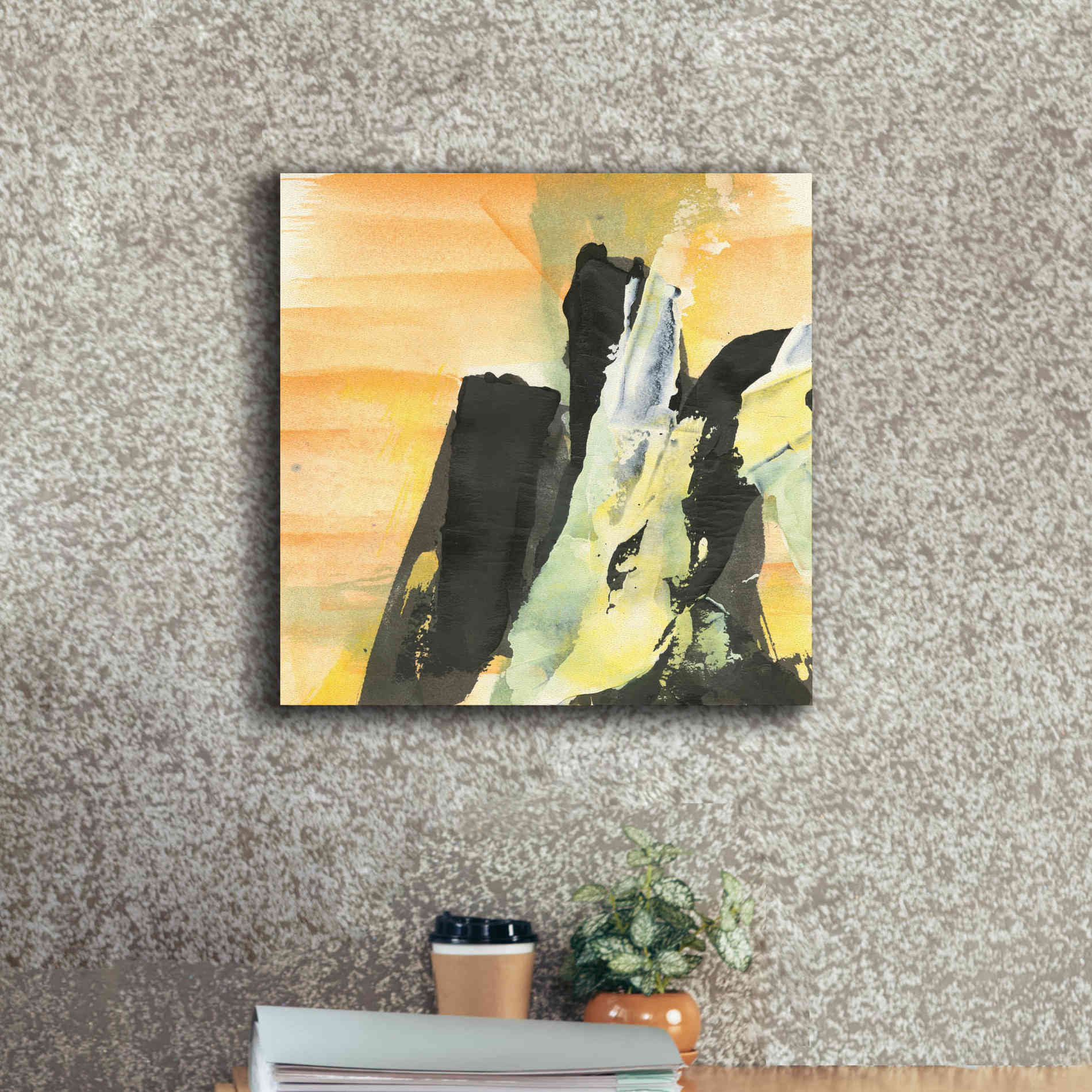 'Outcroppings I' by Chris Paschke, Giclee Canvas Wall Art,18 x 18