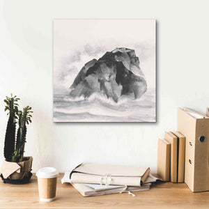 'Solitary Rock' by Chris Paschke, Giclee Canvas Wall Art,18 x 18