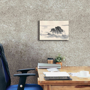 'Ocean Waves' by Chris Paschke, Giclee Canvas Wall Art,18 x 12