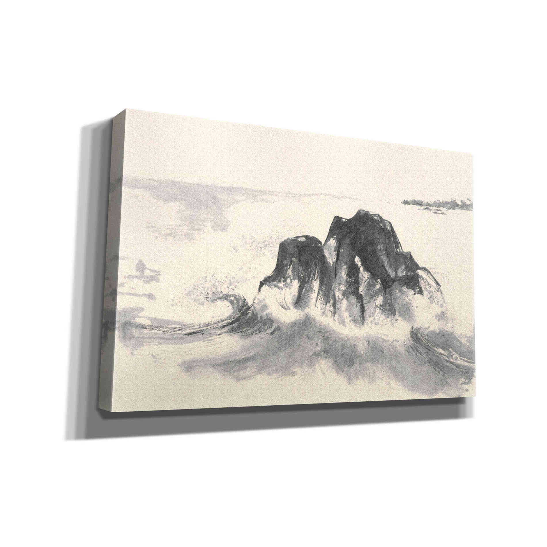 'Ocean Waves' by Chris Paschke, Giclee Canvas Wall Art