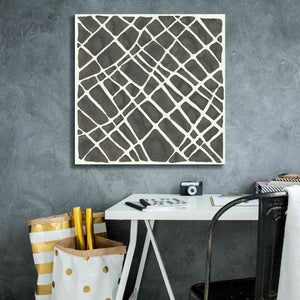 'Graphics VI' by Chris Paschke, Giclee Canvas Wall Art,26 x 26