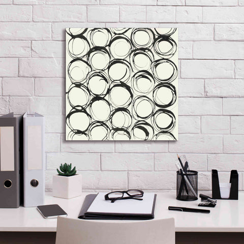 Image of 'Graphics IX' by Chris Paschke, Giclee Canvas Wall Art,18 x 18