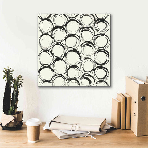 Image of 'Graphics IX' by Chris Paschke, Giclee Canvas Wall Art,18 x 18