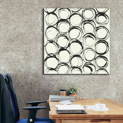 Image of 'Graphics IX' by Chris Paschke, Giclee Canvas Wall Art,37 x 37