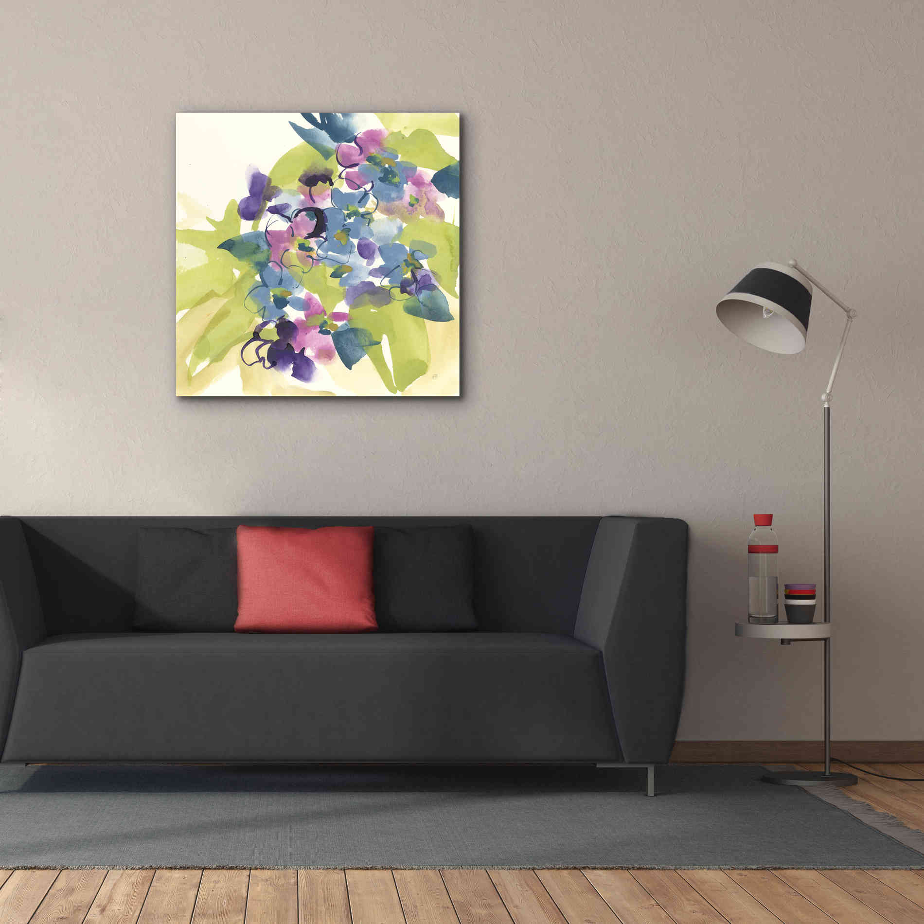 'Spring Bouquet I' by Chris Paschke, Giclee Canvas Wall Art,37 x 37