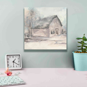 'Barn I' by Chris Paschke, Giclee Canvas Wall Art,12 x 12