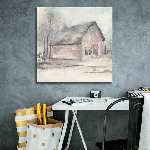 Image of 'Barn I' by Chris Paschke, Giclee Canvas Wall Art,26 x 26