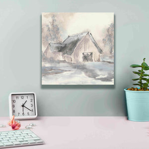 'Barn II' by Chris Paschke, Giclee Canvas Wall Art,12 x 12