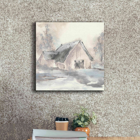 Image of 'Barn II' by Chris Paschke, Giclee Canvas Wall Art,18 x 18