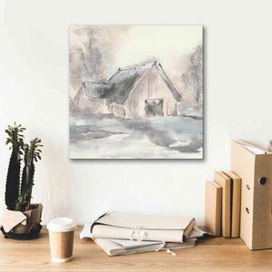 'Barn II' by Chris Paschke, Giclee Canvas Wall Art,18 x 18