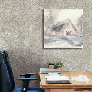 'Barn II' by Chris Paschke, Giclee Canvas Wall Art,26 x 26