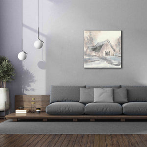 'Barn II' by Chris Paschke, Giclee Canvas Wall Art,37 x 37