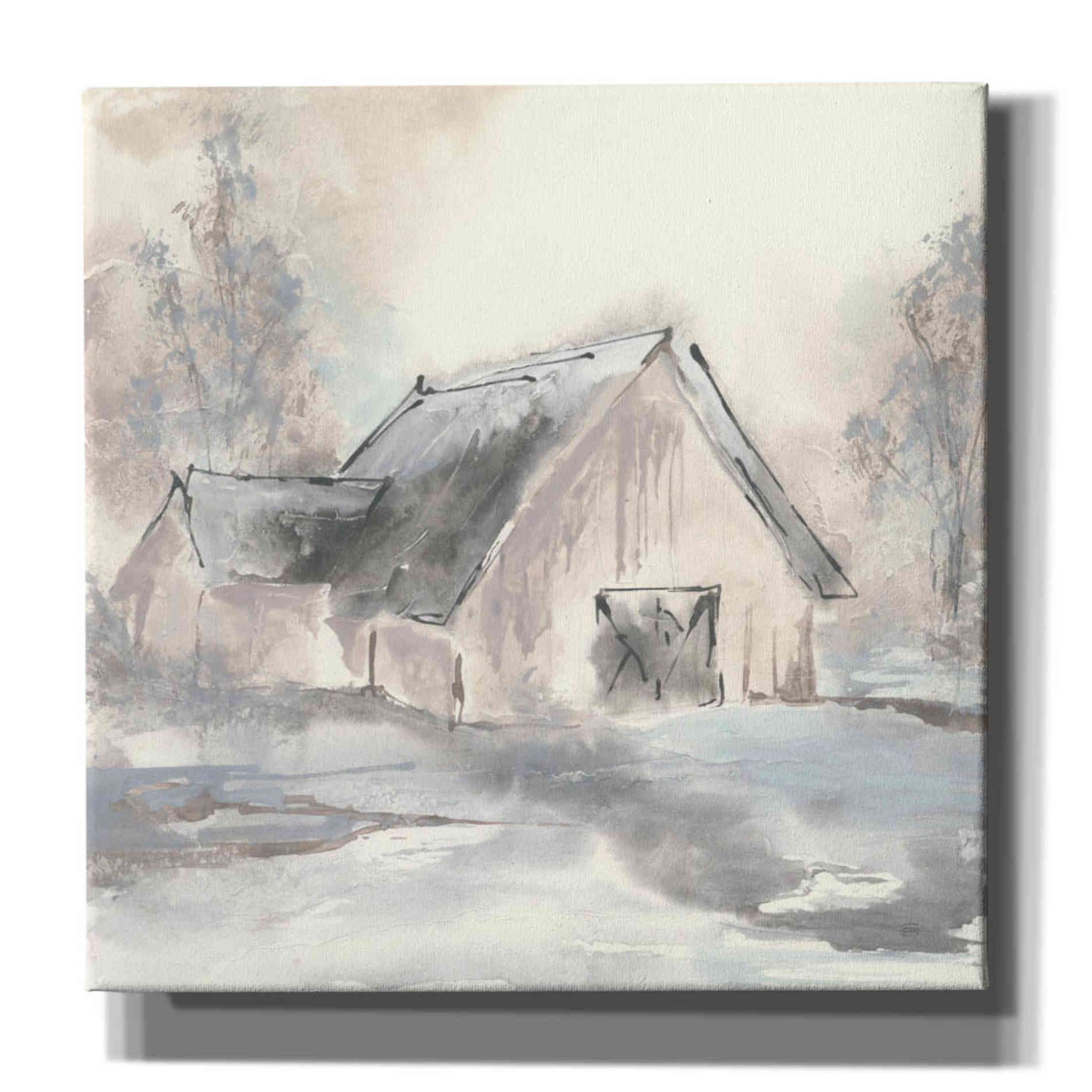 'Barn II' by Chris Paschke, Giclee Canvas Wall Art