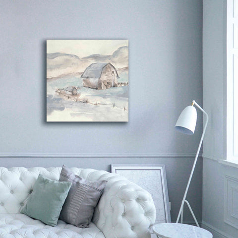 Image of 'Barn IV' by Chris Paschke, Giclee Canvas Wall Art,37 x 37