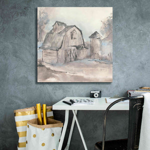 'Barn V' by Chris Paschke, Giclee Canvas Wall Art,26 x 26