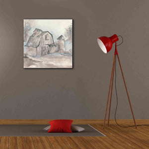 'Barn V' by Chris Paschke, Giclee Canvas Wall Art,26 x 26