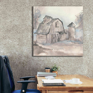 'Barn V' by Chris Paschke, Giclee Canvas Wall Art,37 x 37