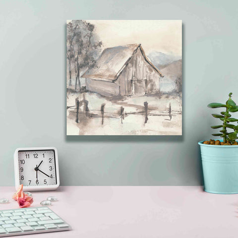 Image of 'Barn VII' by Chris Paschke, Giclee Canvas Wall Art,12 x 12