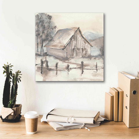 Image of 'Barn VII' by Chris Paschke, Giclee Canvas Wall Art,18 x 18