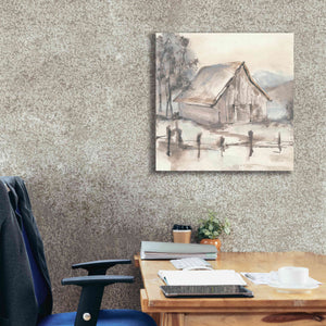 'Barn VII' by Chris Paschke, Giclee Canvas Wall Art,26 x 26