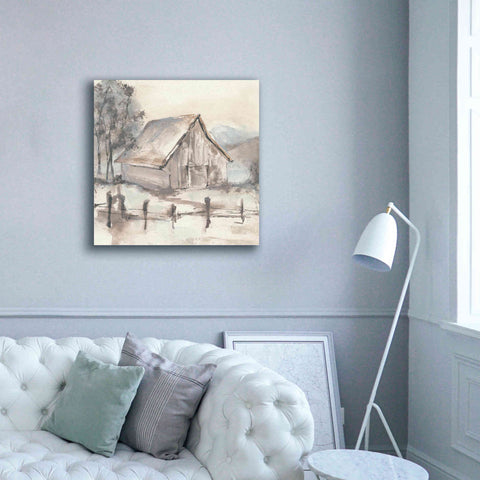 Image of 'Barn VII' by Chris Paschke, Giclee Canvas Wall Art,37 x 37