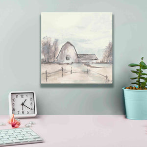 'Barn VIII' by Chris Paschke, Giclee Canvas Wall Art,12 x 12