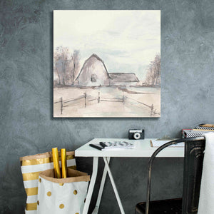 'Barn VIII' by Chris Paschke, Giclee Canvas Wall Art,26 x 26