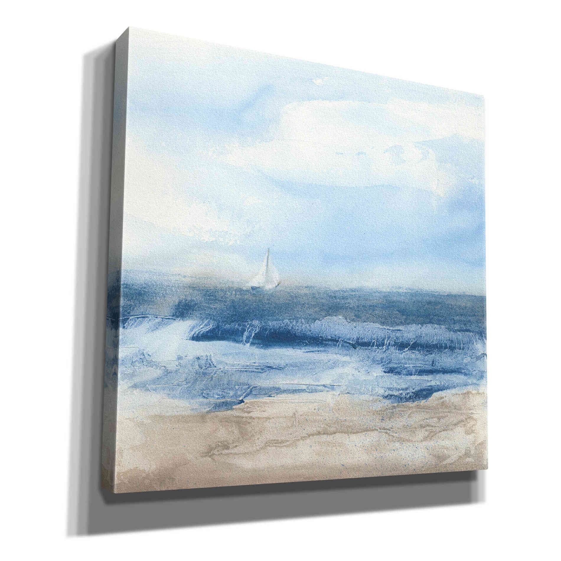 'Surf And Sails' by Chris Paschke, Giclee Canvas Wall Art