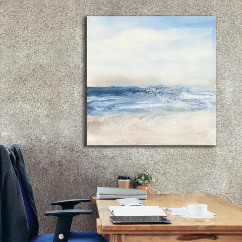 Image of 'Surf And Sand' by Chris Paschke, Giclee Canvas Wall Art,37 x 37