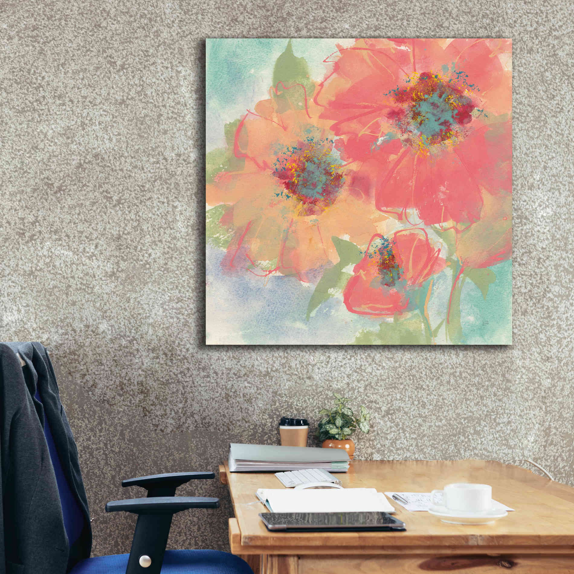 'Copper Kettle II' by Chris Paschke, Giclee Canvas Wall Art,37 x 37