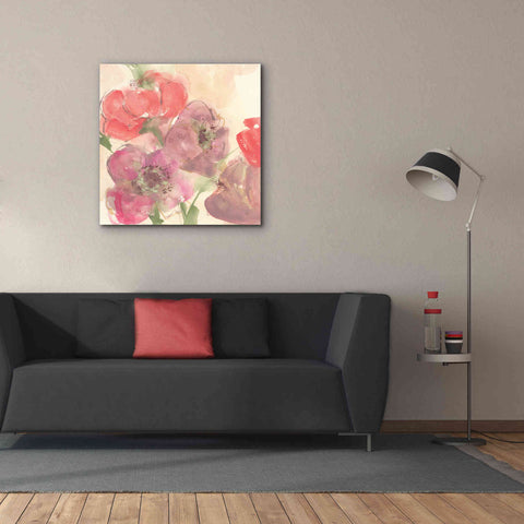 Image of 'Coral Blooms II' by Chris Paschke, Giclee Canvas Wall Art,37 x 37