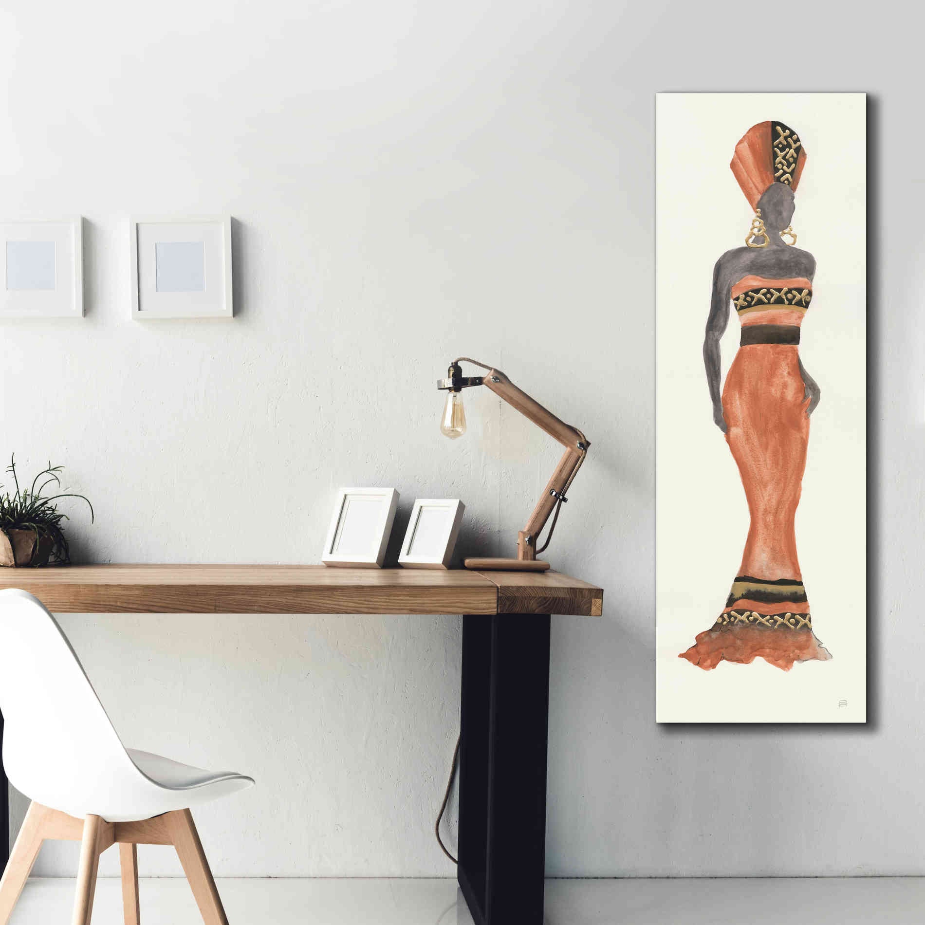 'Global Fashion I' by Chris Paschke, Giclee Canvas Wall Art,20 x 60