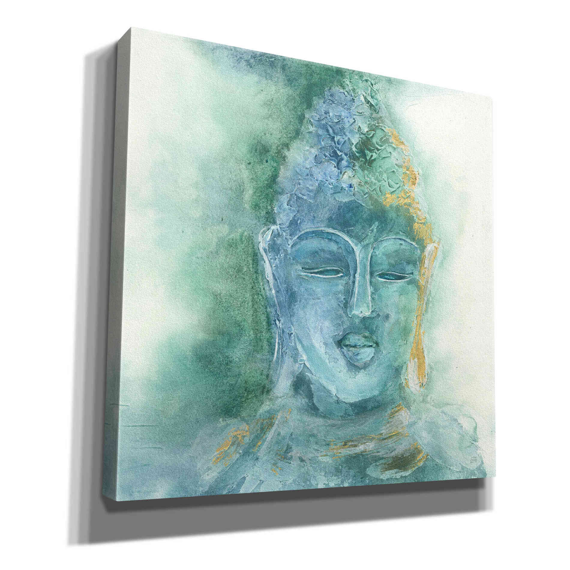 'Gilded Buddha II' by Chris Paschke, Giclee Canvas Wall Art