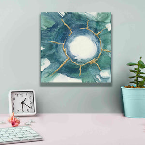 'Dharma Wheel I' by Chris Paschke, Giclee Canvas Wall Art,12 x 12