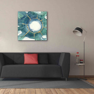 'Dharma Wheel I' by Chris Paschke, Giclee Canvas Wall Art,37 x 37