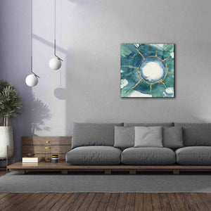 'Dharma Wheel I' by Chris Paschke, Giclee Canvas Wall Art,37 x 37