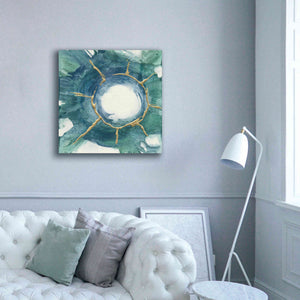 'Dharma Wheel I' by Chris Paschke, Giclee Canvas Wall Art,37 x 37